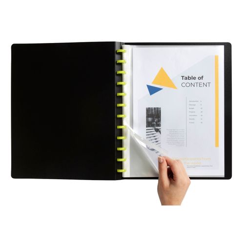Marbig Kwik Zip Display Book A4 Refillable