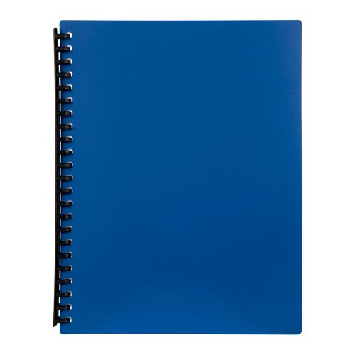 Marbig Display Book 2007401 A4 Refillable Blue 40 Pocket