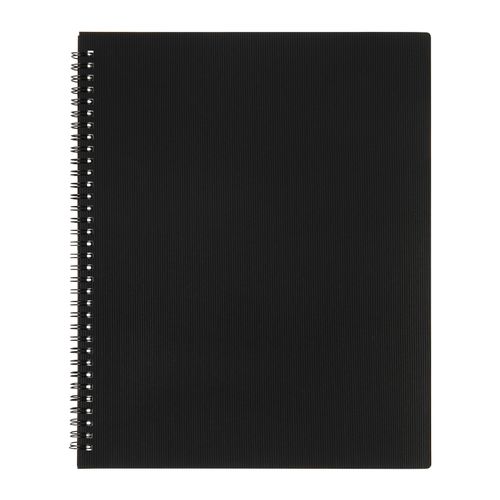 Marbig Display Book 2008702 Twin Wire Fixed 30 Pocket Black