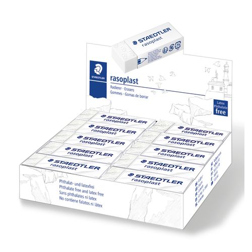 Staedtler Rasoplast Pencil Eraser Large 526 B20