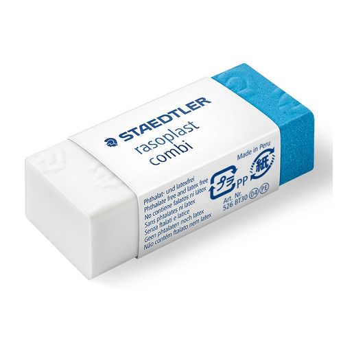 Staedtler Rasoplast Combi Eraser Medium 526 BT30