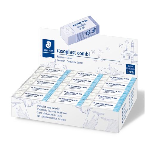 Staedtler Rasoplast Combi Eraser Medium 526 BT30