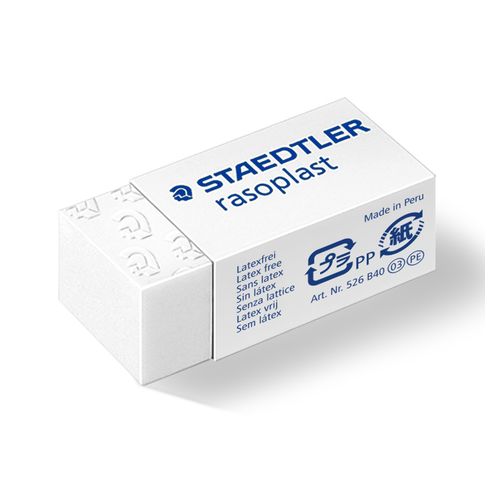Staedtler Rasoplast Pencil Eraser Small 526 B40