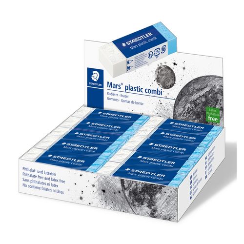 Staedtler Mars Plastic Combi Eraser 526 508 Box 20