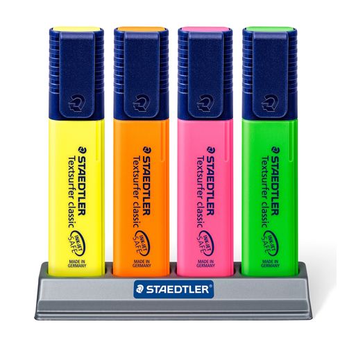 Staedtler Textsurfer Classic Highlighters Butler/Deskstand 364 SC4