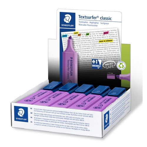 Staedtler Textsurfer Classic Highlighters Violet 364-6 - Sold Each (10 per box)