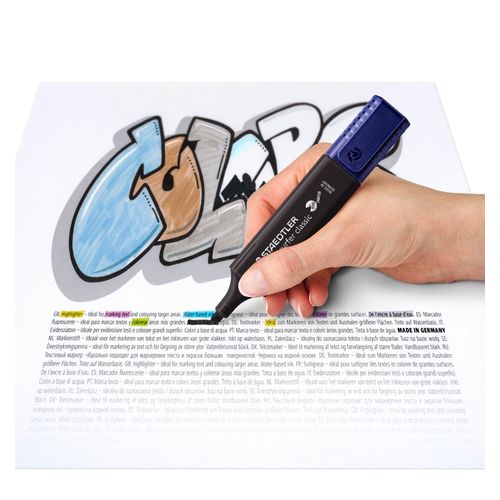Staedtler Textsurfer Classic Highlighters Wallet Of 4 Classic Colours