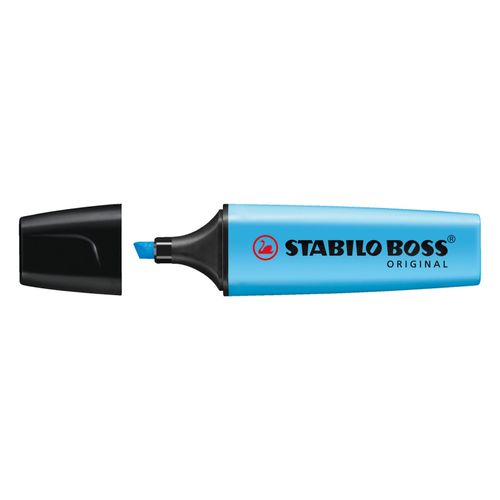 Stabilo Boss Highlighter Blue Sold as Each (10 per Box)