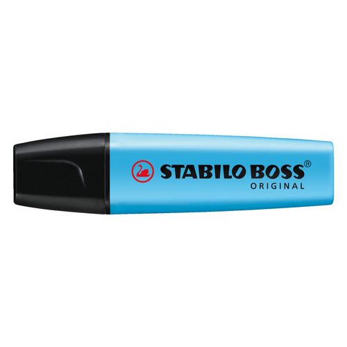Stabilo Boss Highlighter Blue Sold as Each (10 per Box)