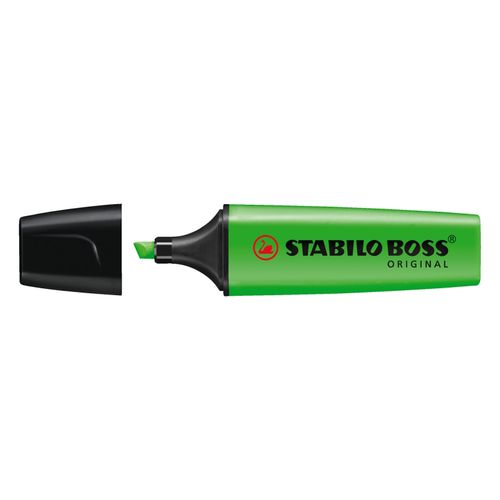 Stabilo Boss Highlighter Green Sold as Each (10 per Box)