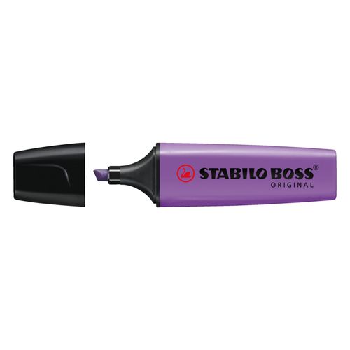Stabilo Boss Highlighter Lavender Sold as Each (10 per Box)