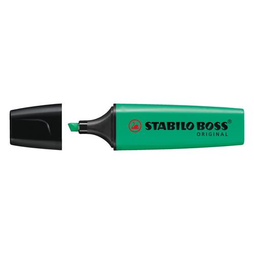 Stabilo Boss Highlighter Turquoise Sold as Each (10 per Box)