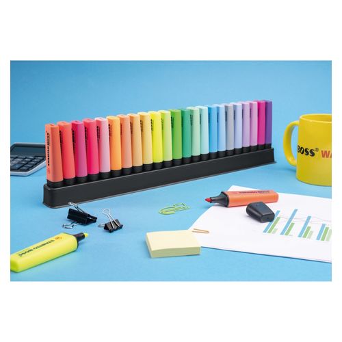 Stabilo Boss Arty Highlighter Deskset Chisel Set/23