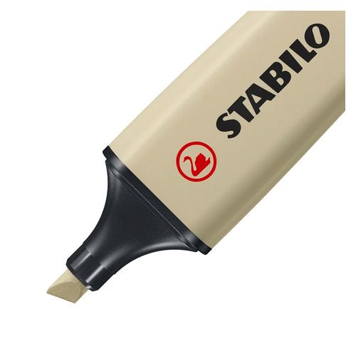 Stabilo Boss Nature Highlighter Assorted Set A Wallet 4 - Mud Green, Umber, Sienna, Black