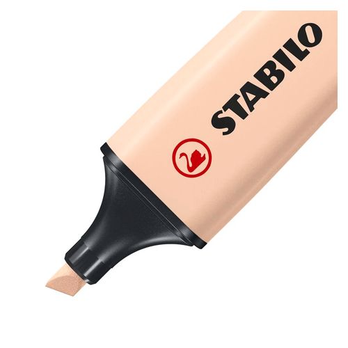 Stabilo Boss Nature Highlighter Assorted Set B Wallet 4 - Earth Green, Beige, Warm Grey, Black