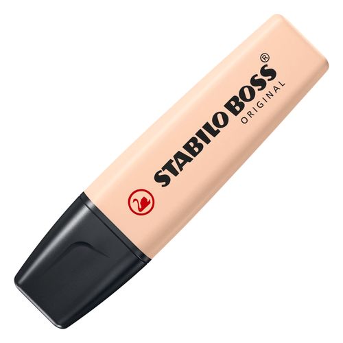 Stabilo Boss Nature Highlighter Assorted Set B Wallet 4 - Earth Green, Beige, Warm Grey, Black