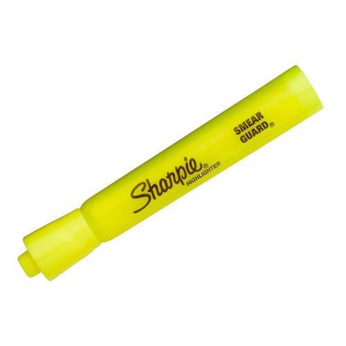 Sharpie Highlighter Tank Yellow Pk12
