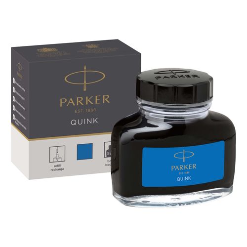 Parker Quink Washable Ink Bottle 57ml Blue