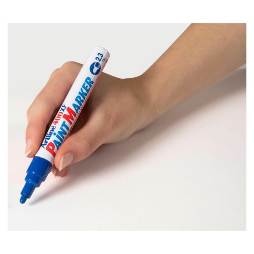 Artline 400 Permanent Paint Marker 2.3mm Bullet Blue - Sold Each (12 per Box)