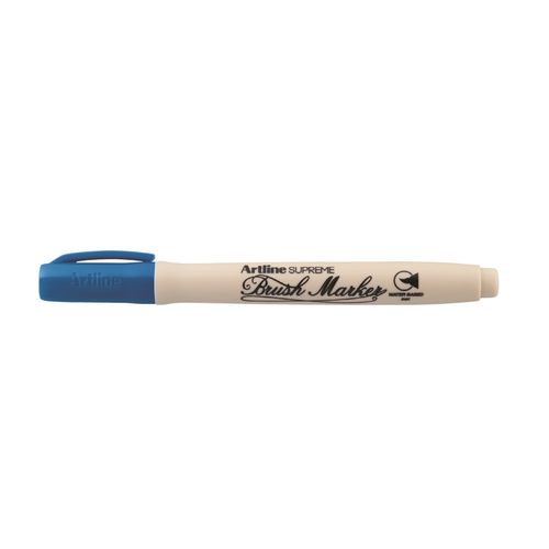 Artline Supreme Brush Marker Royal Blue Box 12