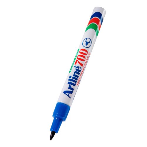 Artline 700 Permanent Marker 0.7mm Bullet Nib Blue - Sold Each (12 per Box)