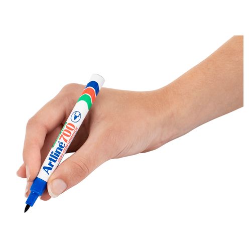 Artline 700 Permanent Marker 0.7mm Bullet Nib Blue - Sold Each (12 per Box)
