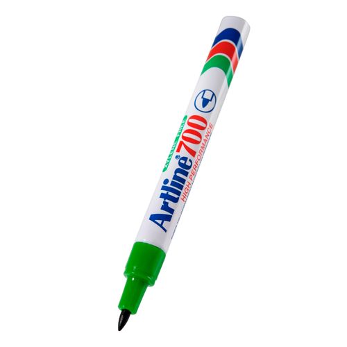 Artline 700 Permanent Marker 0.7mm Bullet Nib Green - Sold Each (12 per Box)