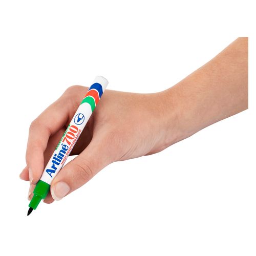 Artline 700 Permanent Marker 0.7mm Bullet Nib Green - Sold Each (12 per Box)