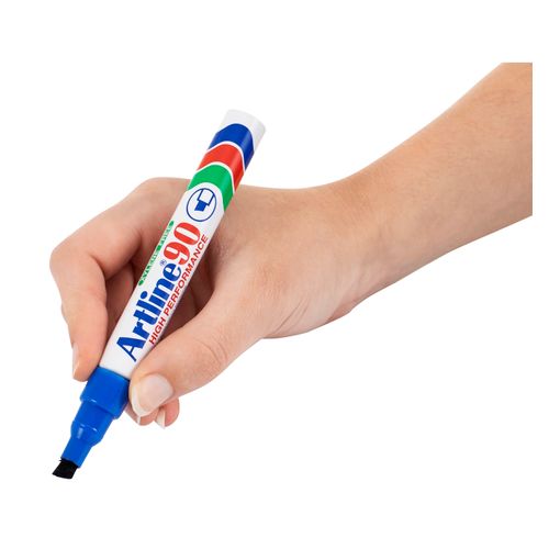 Artline 90 Permanent Marker Chisel Assorted Wallet 4