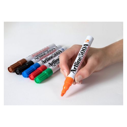 Artline 500A Whiteboard Marker 2mm Bullet Nib Assorted Box 12