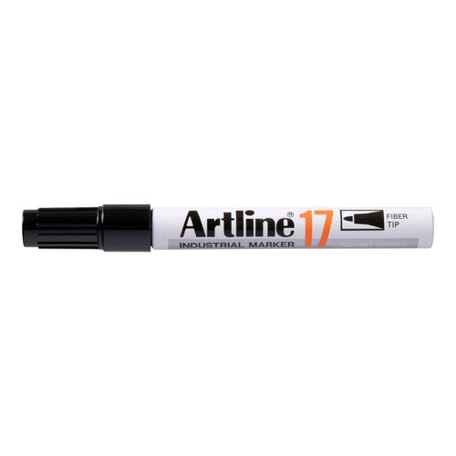 Artline 17 Industrial Permanent Marker 1.5mm Bullet Nib Black - Sold Each (12 per Box)