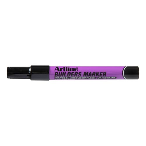 Artline Professional Permanent Marker Builders Bullet Black - Sold Each (12 per Box)