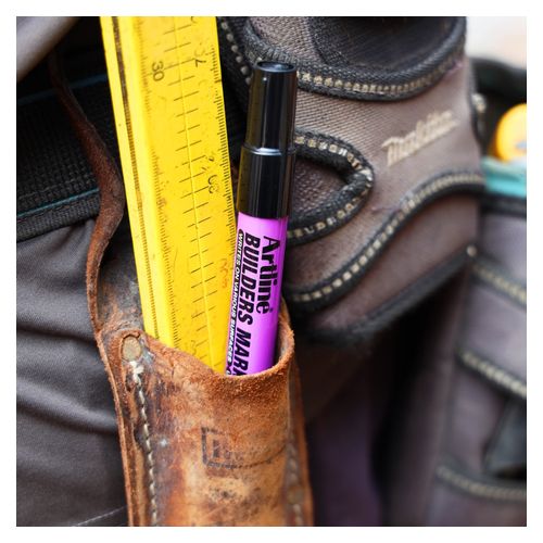 Artline Professional Permanent Marker Builders Bullet Black - Sold Each (12 per Box)