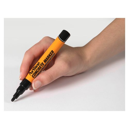 Artline Professional Permanent Marker Concrete Bullet Black - Sold Each (12 per Box)