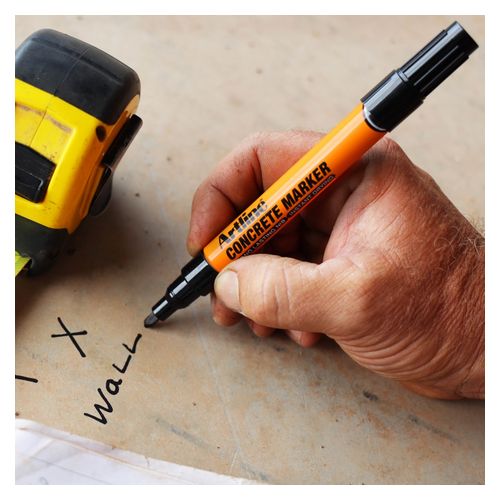 Artline Professional Permanent Marker Concrete Bullet Black - Sold Each (12 per Box)
