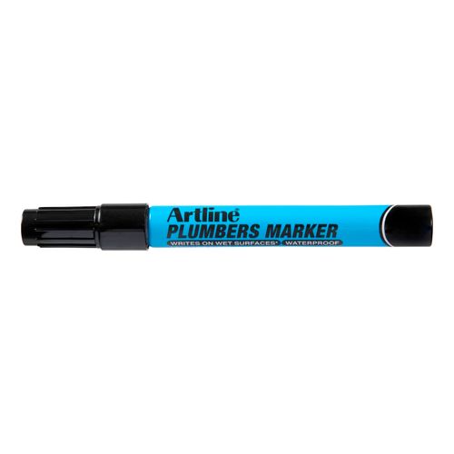Artline Professional Permanent Marker Plumbers Bullet Black - Sold Each (12 per Box)