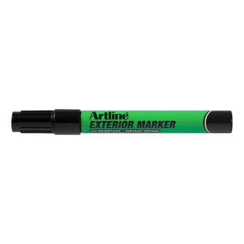 Artline Professional Permanent Marker Exterior Bullet Black - Sold Each (12 per Box)