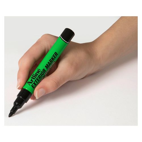Artline Professional Permanent Marker Exterior Bullet Black - Sold Each (12 per Box)