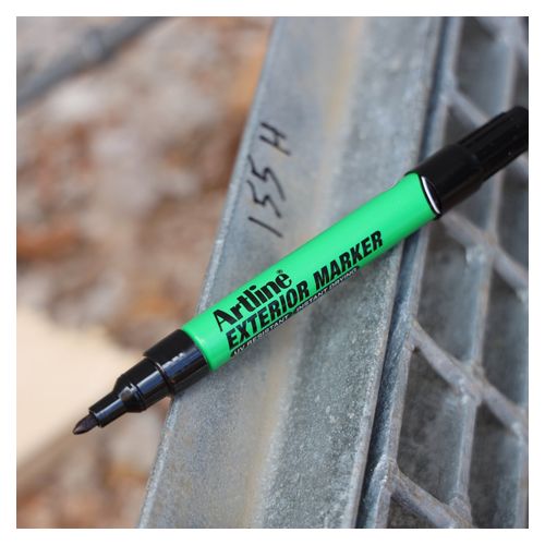Artline Professional Permanent Marker Exterior Bullet Black - Sold Each (12 per Box)