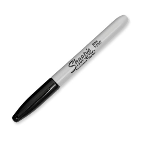 Sharpie Permanent Marker Fine Bullet Black - Sold Each (12 per Box)