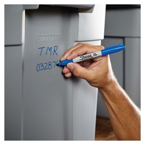 Sharpie Permanent Marker Fine Bullet Blue - Sold Each (12 per Box)