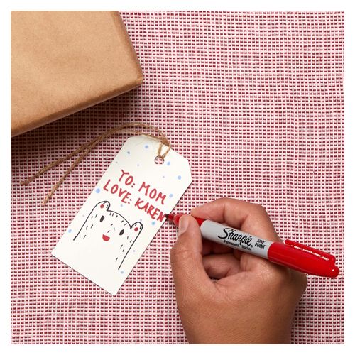 Sharpie Permanent Marker Fine Bullet Red - Sold Each (12 per Box)