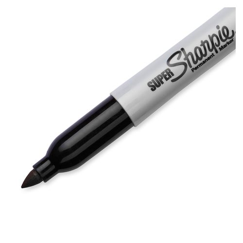 Sharpie Super Black Marker - Sold Each (12 per Box)