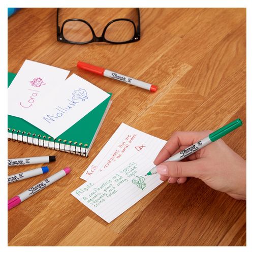 Sharpie Permanent Marker Ultra Fine Bullet Blue - Sold Each (12 per Box)