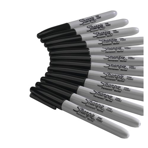 Sharpie Permanent Marker Fine Black Box 36