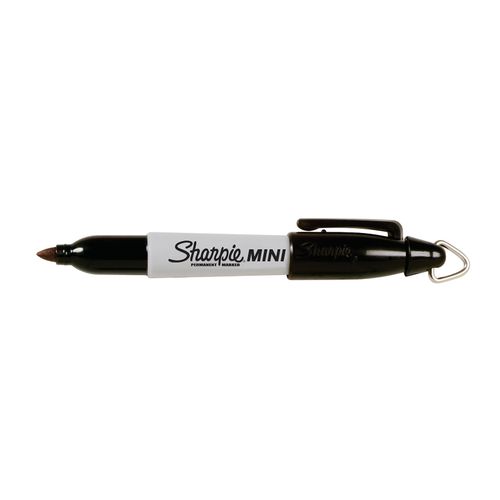 Sharpie Permanent Marker Fine Bullet Mini Black Canister 72