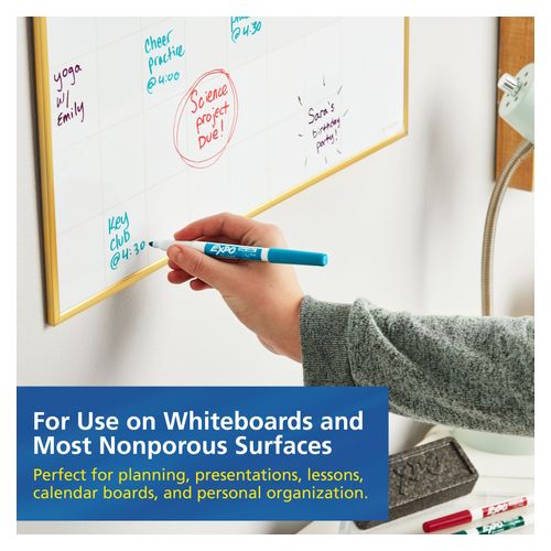 Expo Whiteboard Markers Bullet Assorted Pack 4