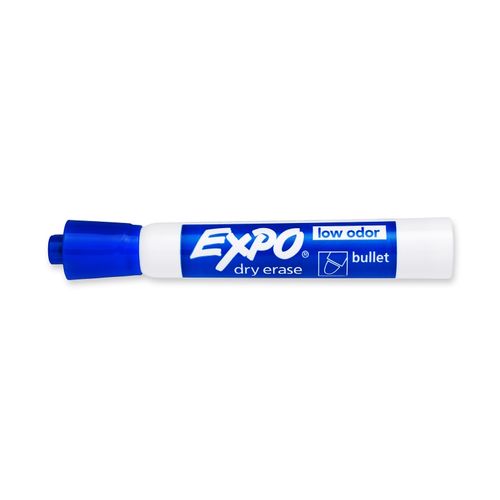 Expo Whiteboard Marker Bullet Blue Box 12