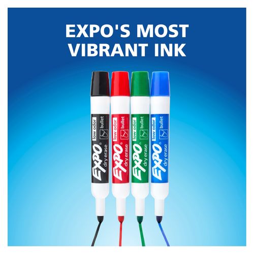 Expo Whiteboard Marker Bullet Blue Box 12