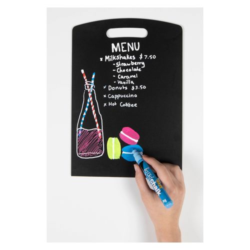 Texta Liquid Chalk Marker Wet Wipe Blue 4.5mm - Sold Each (12 per Box)